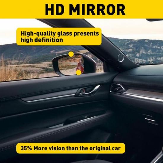 Mirror Glass Turn Heated Signal Driver Left For 2007-13 Chevy Silverado Suburban