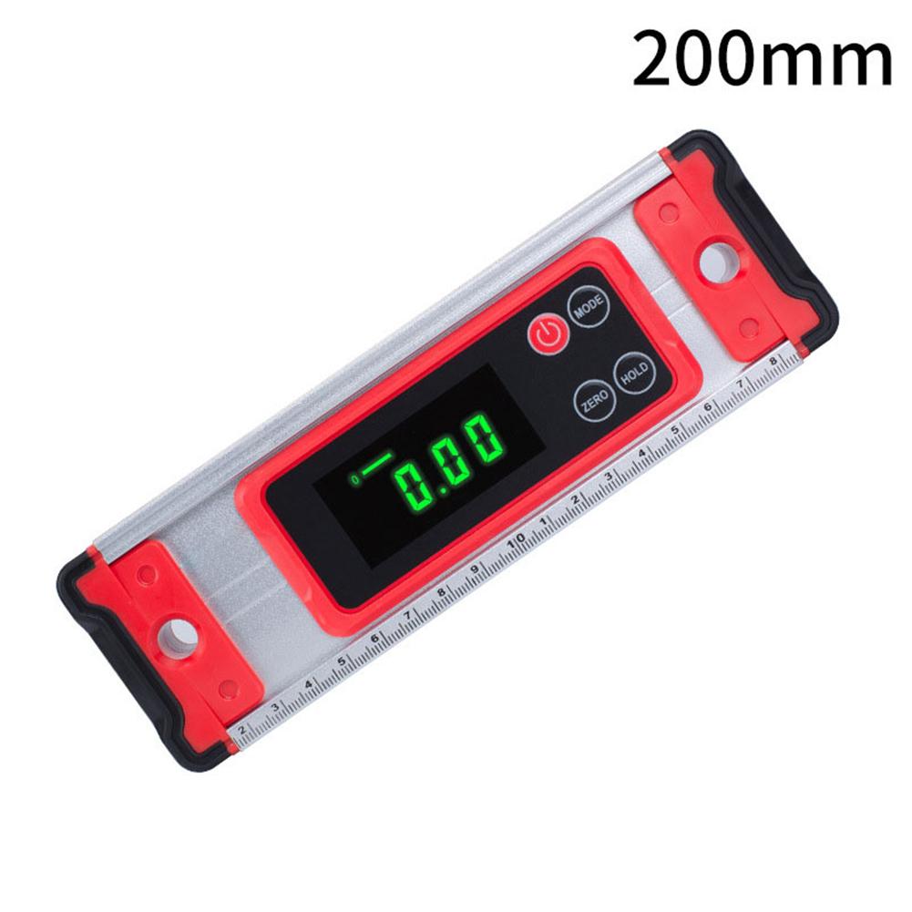 200/300/400mm Electronic Digital LCD Display Level Ruler Magnetic Angle Meter Hand Tools Power Tool Accessories