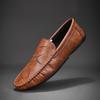 Fashion Hot Sale Loafers Mens Slip on Business Shoes Men Men's Shoes Male Comfortable Driving Shoe Leather Men All-match Casual Shoes