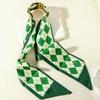 Polka Dot Silk Scarf Cuff Bangles Ribbon-Wrapped Ethnic Style Wristband  Gifts