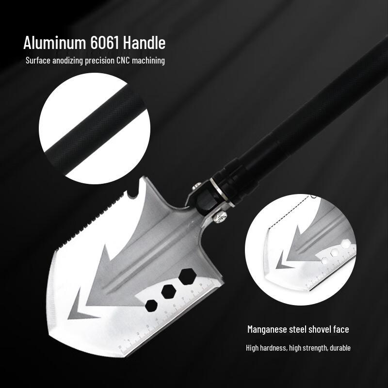 Multifunction Folding Survival Shovel
