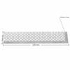 Stainless Steel Mesh Ruler 3 Sizes Precise Scale Plum Blossom Measuring Tool Polished Edge Craft Positioning Ruler