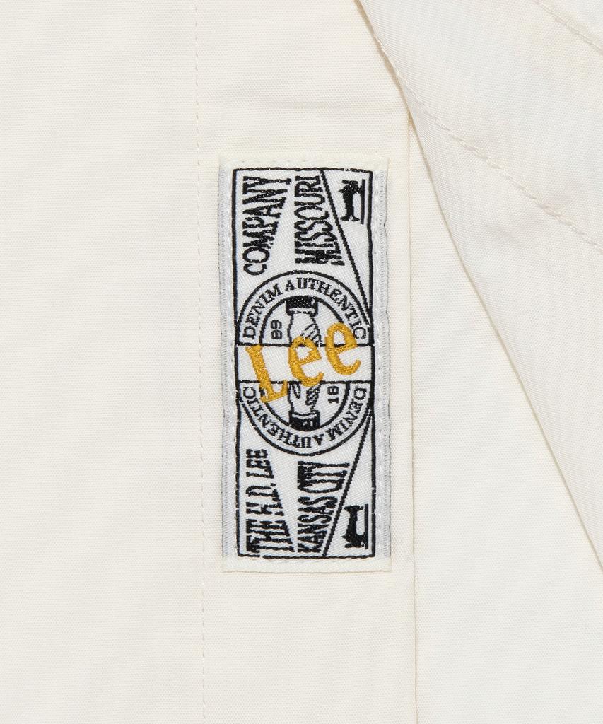 LEE House Logo Linen Shirt Ivory