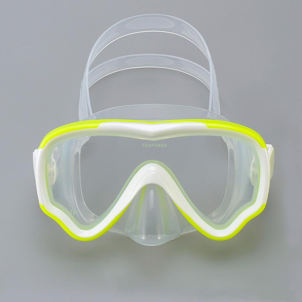 Professional Kids Snorkel Swim Mask Child Diving Mask Anti-Fog Swimming Goggles With Nose Cover For Snorkeling Swimming Training