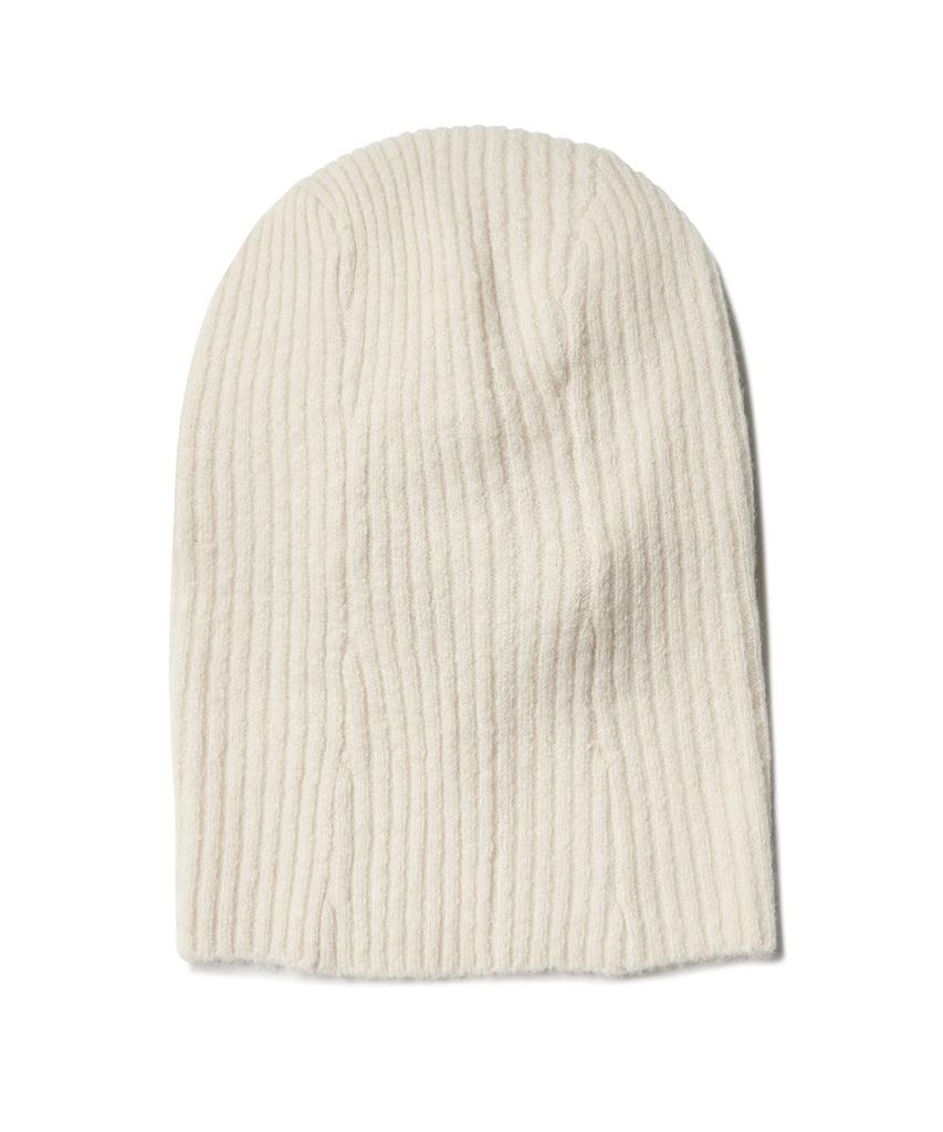 MUSINSA STANDARD WOMAN Women'S Soft Boucle Knit Balaclava [Cream]