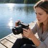 Secure Camera Grip with Wooden Handle for Q2 Improved Grip Comfort ARCA Tripod Compatibility Protective Bottom Pad