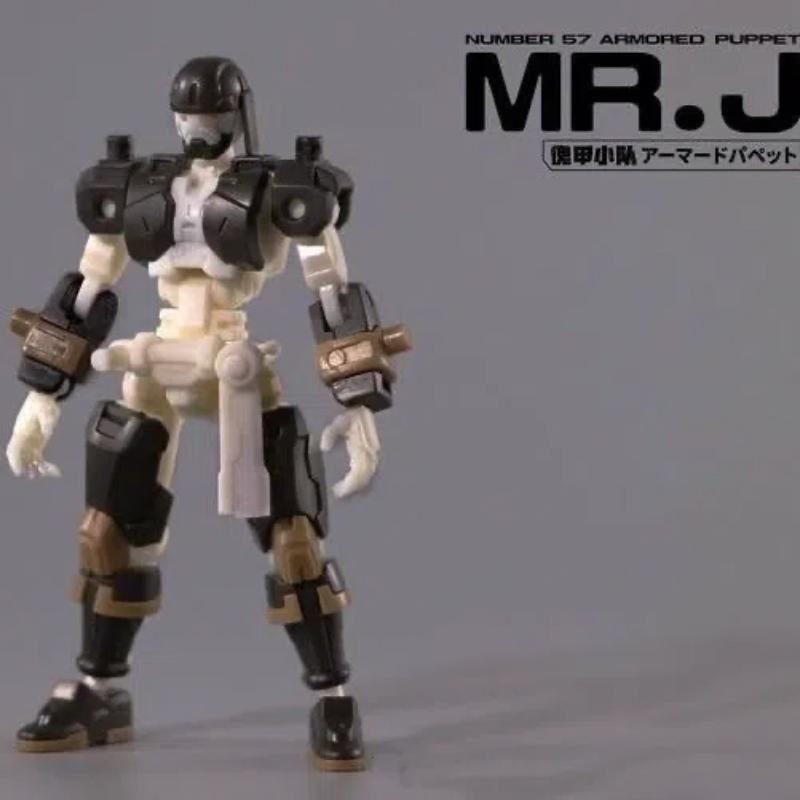 Number 57 1/24 Armored Puppet Pirate Legion Assembled Model Kit Articulated Mecha Action Figures Toy Desktop Ornament Boy Gift