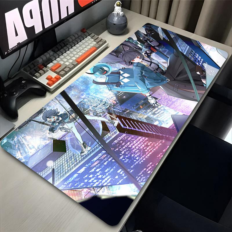 Zenless Zone Zero Hoshimi Miyabi Podložka pod myš Herní příslušenství Podložka pod myš k počítači Anime ZZZ Podložky na klávesnici a do kanceláře Gumové podložky pod myš