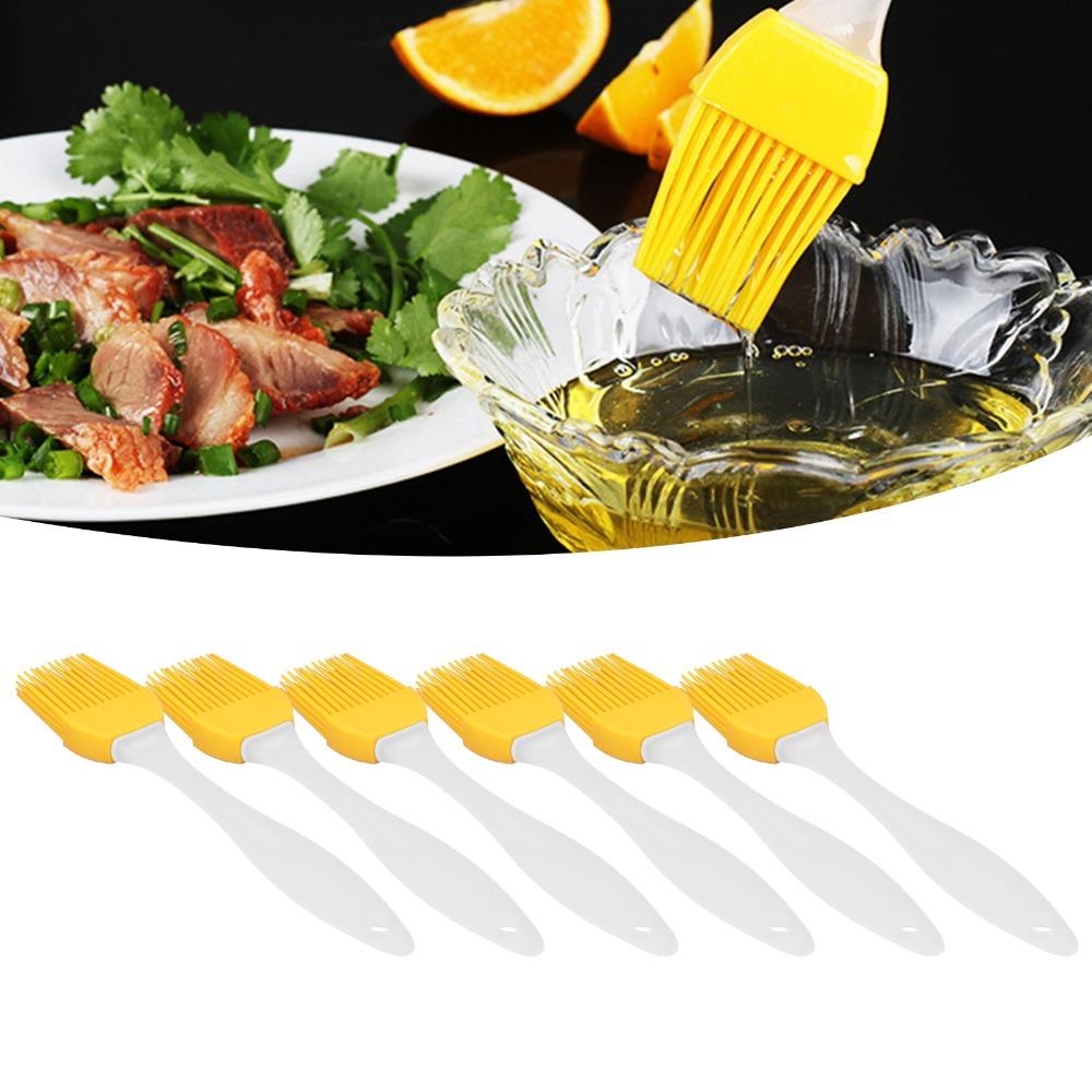 6Pcs Food Grade Grill Scrubber Heat resistance Pastry Scrubber Kitchen Gadget Basting Brush  BBQ