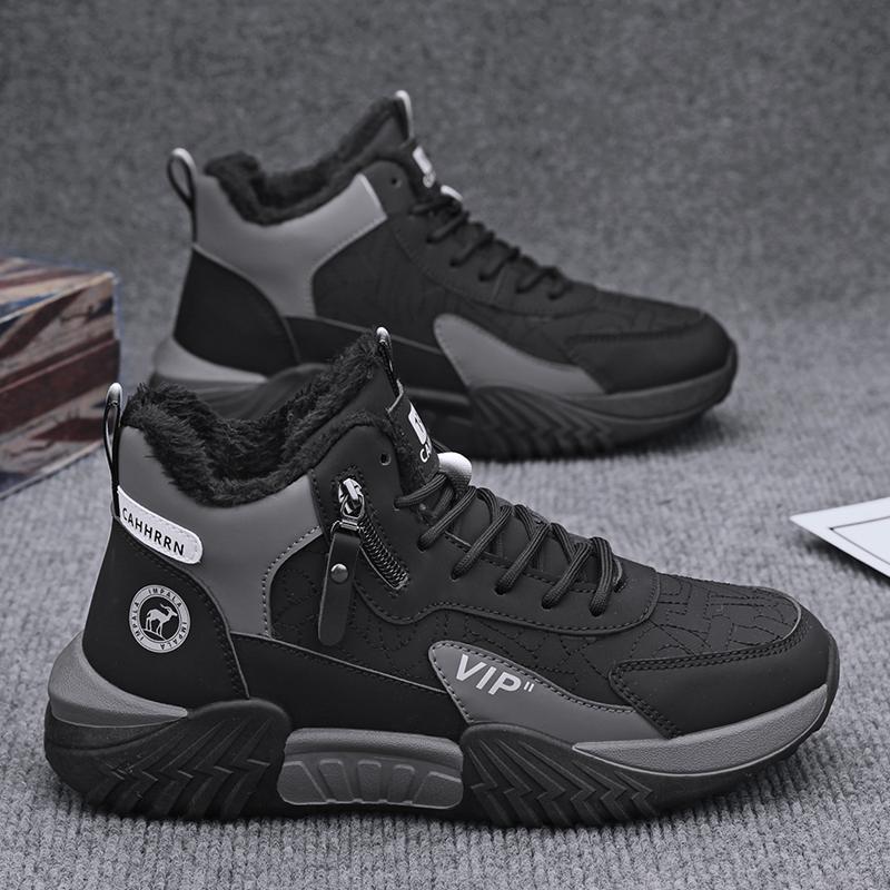 New Fashion  Winter Men s High Top Martin Boots Students Male Boys Trending Soft Sole Work Shoes Labor Protection Martin Sneakers 39