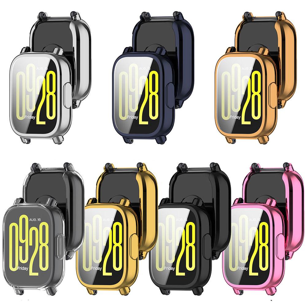 Custodia protettiva in TPU elettrolitico per Redmi Watch 5 Active/Lite, protezione per schermo intero, cover paraurti, telaio