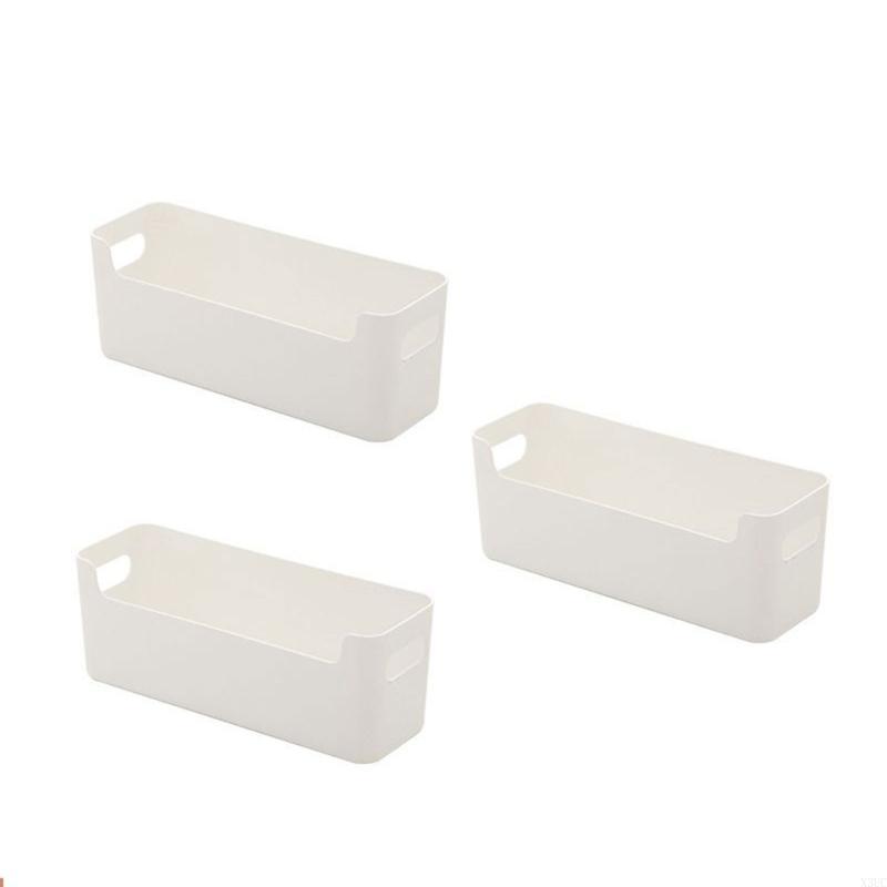 3Pcs Easy Install Hanging for Bathroom Multifunctional Storage Boxes for Renters Kitchen Accessories Holder X3UC