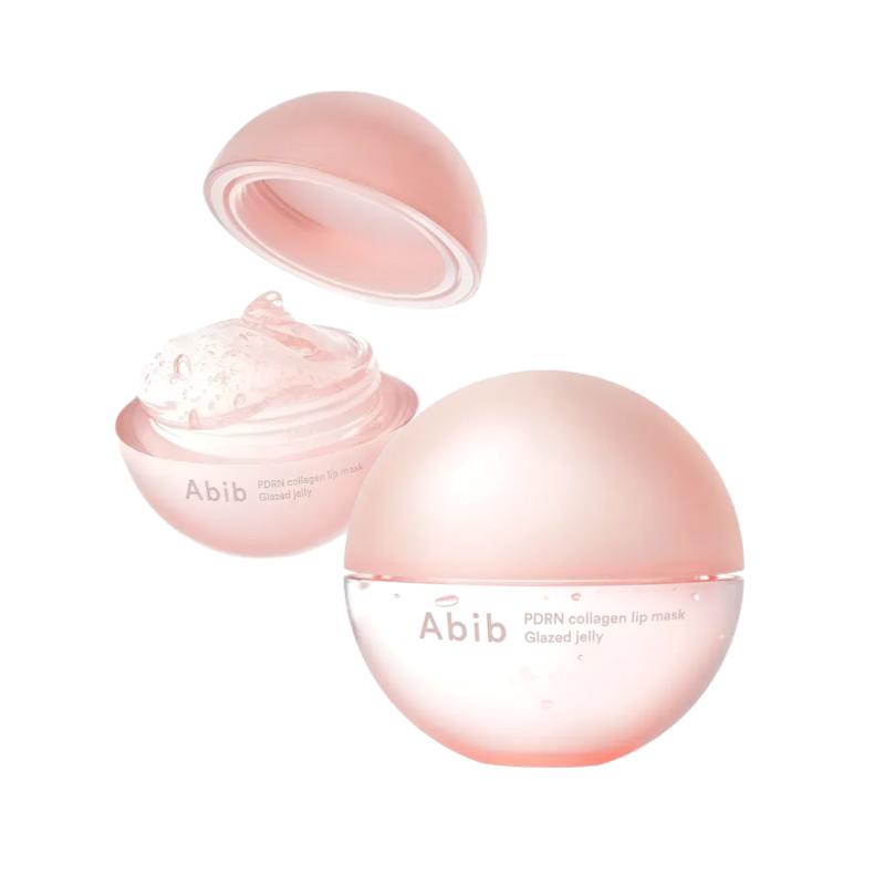 Abib PDRN Collagen Lip Mask Glazed Jelly | Firming & High-Shine Plumping Lip Care | 11g / 0.38 oz.