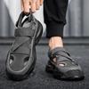 Fashion Trendy Designer Men Sandals Hollow Sports Shoes for Men Platform Sandals Summer Baotou Beach Shoes Original Men's Cave Sandals