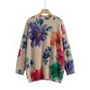 Trendy Loose Print Sweater Youthful Design Fashionable and Comfortable