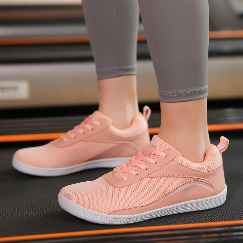 Couples Sports Shoes Women Casual Breathable Lace Up Platform Sneakers Mens Running Gym Shoes Comfortable
