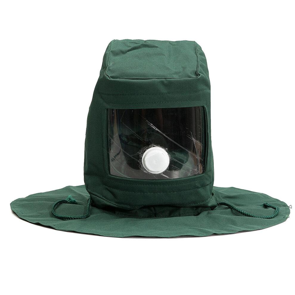 

Sand Hood Blasting Abrasive Grit Shot Sandblaster Mask Dust Protective Tool