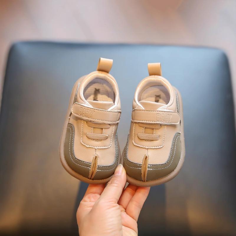 Spring Autumn Girls Casual Shoes Boys Leather Shoes Children Soft Bottom Non-slip Comfortable Lightweight Baby Walking Shoes