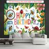Party Backdrop Flat Honey Ladybug Photo Booth Decor Front Door Decor