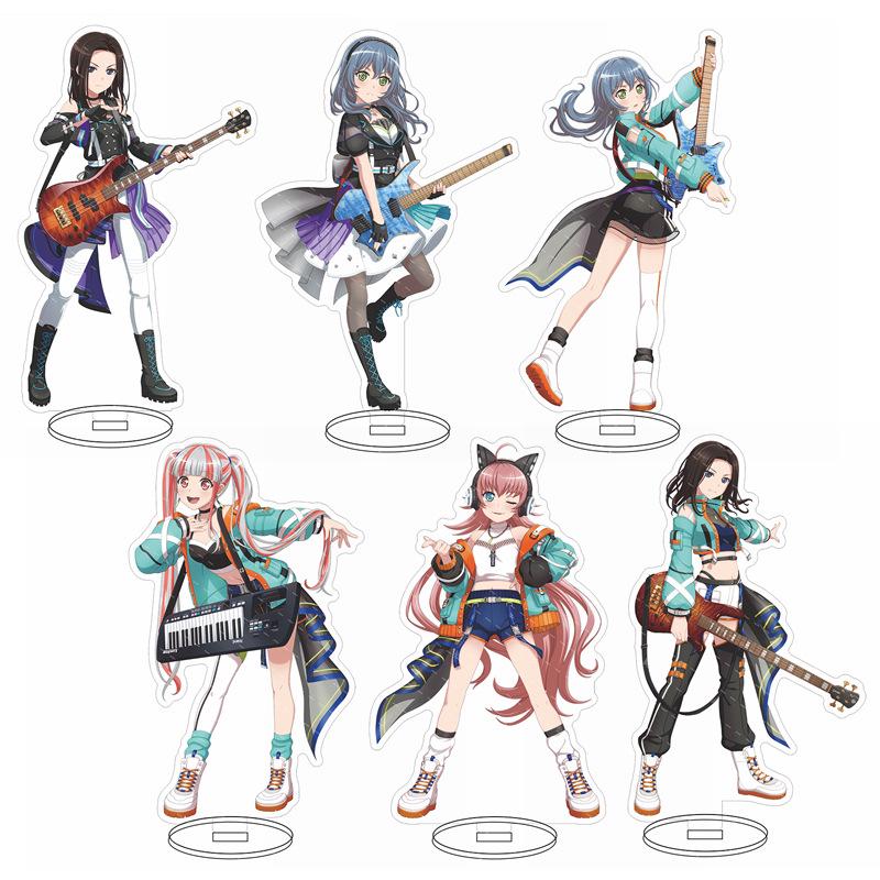 

RAISE A SUILEN BanG Dream Акриловый стенд: МАСКИРОВКА, ПАРЕО, ЧУ²