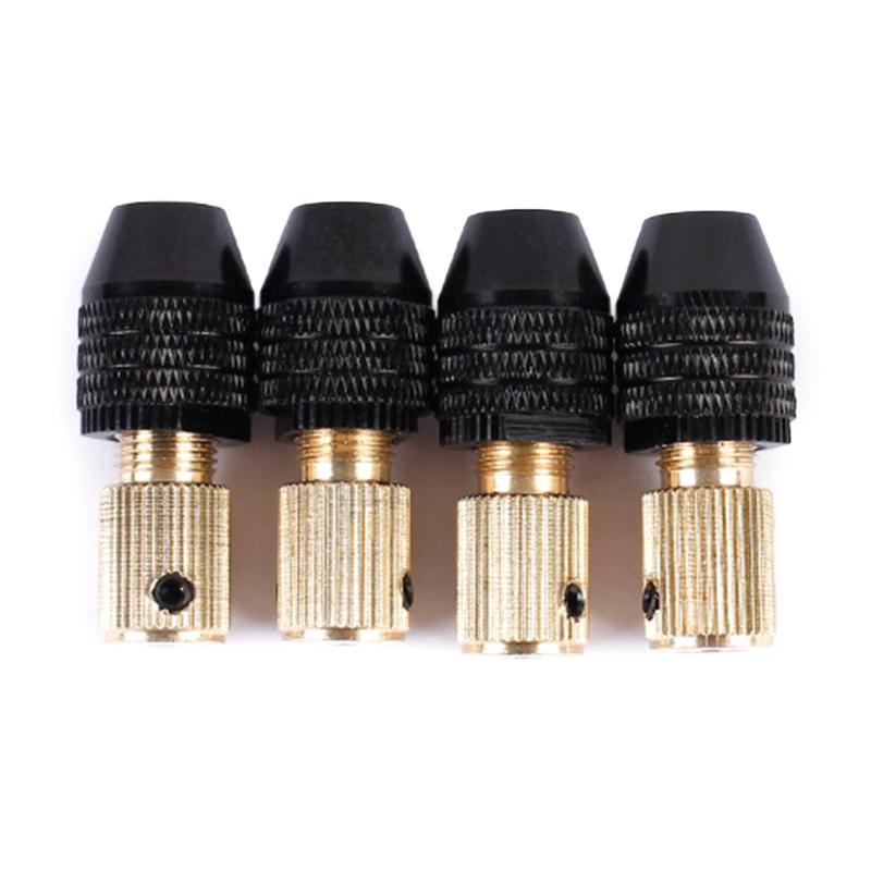 Electric Shaft Mini Chuck Shaft Hole Diameter 3.17mm Micro Chuck Fix Device Tool with Hexagonal Wrench