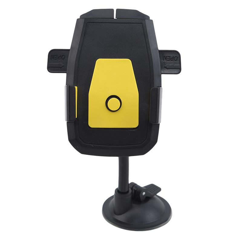 

Автомобильный удобный держатель для телефона с навигацией, поддержка, крепление на руль/зеркало заднего вида, клипса-кронштейн для мобильного телефона жёлтый