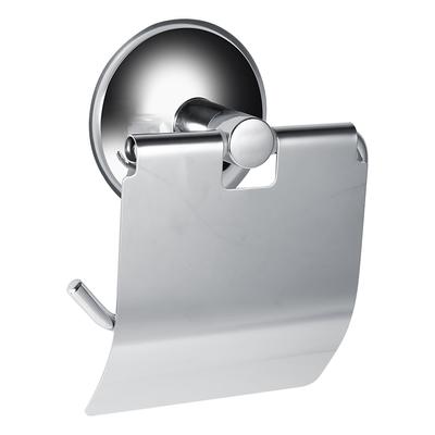 1 Pz Acciaio Inossidabile Bagno Toilette Montaggio a Parete Ventosa Porta Rotolo di Carta Igienica Porta Fazzoletti Nuovo