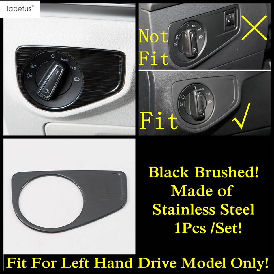 Gear Panel Strip AC Air Window Lift Cover Trim Stainless Steel Accessories Interior For VW Volkswagen Atlas / Teramont 2017-