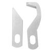 2pcs Multifunctional Upper Lower Knives Household Use Durable Overlock Machine Knives Compatible Precision Cut Knife Set