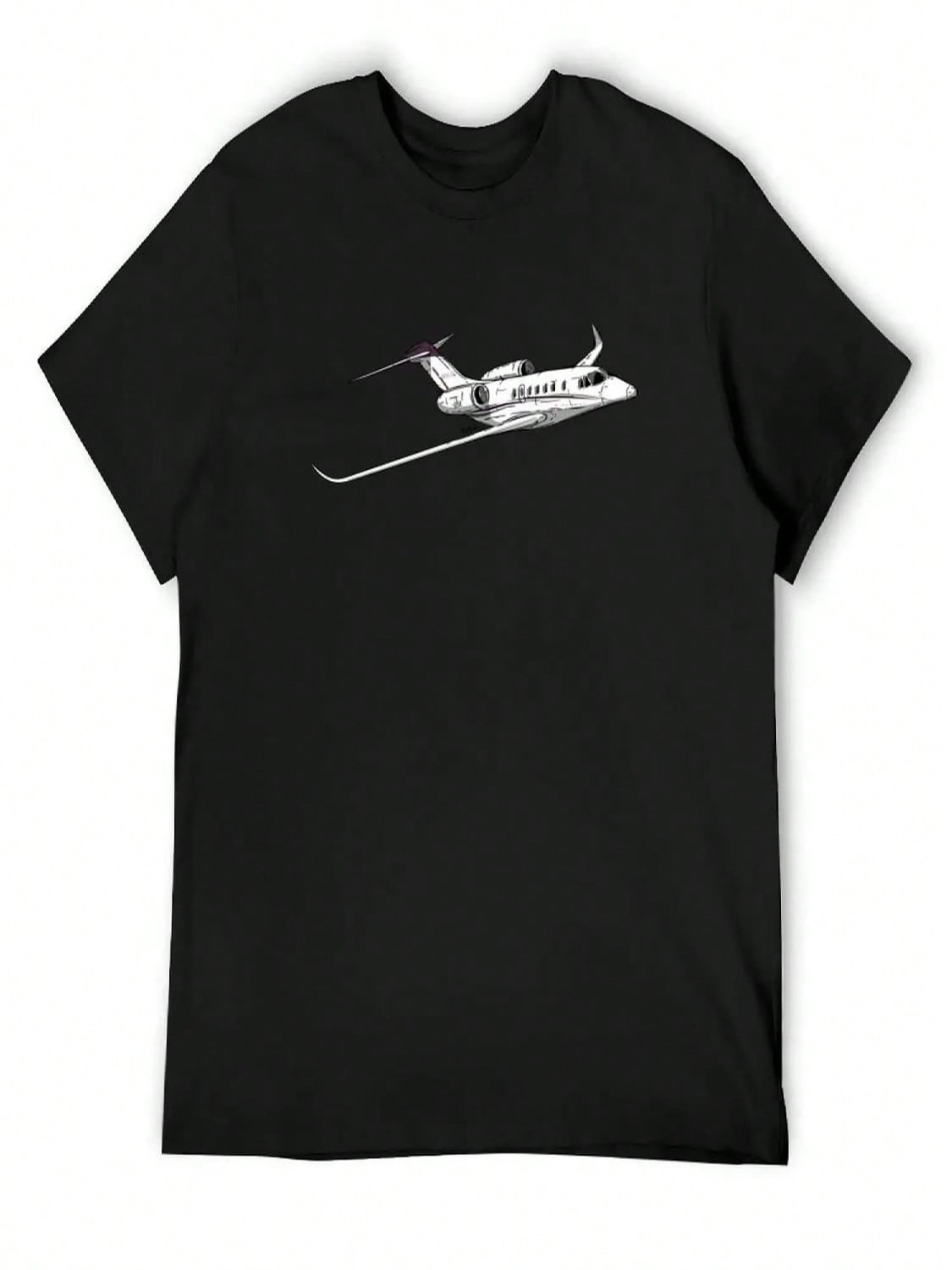 Cessna Citation X 750 T-Shirt Oversized Graphic Tee Quick-Drying Graphics Tshirts For Men S разноцветный
