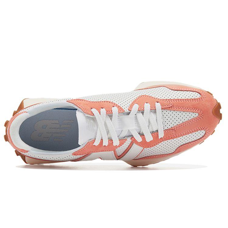 New Balance 327 Hovedpakke - Hvit Paradisrosa Unisex Sneakers MS327PN