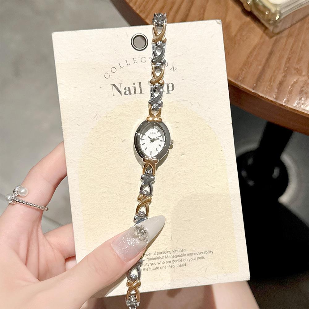 GEDI Quartz Watches Woman Luxury Waterproof Fashionable Wristwatch Temperament Ladies Small Vintage Watch Gifts