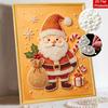 Christmas Pearl Painting Kit Handmade DIY Santa Claus Candy Cane Snowflake Home Decoration Painting