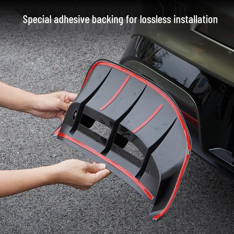 SU7/YU7 Rear Lip Kit: Small Body Tail Wing Spoiler Decorative Exterior Upgrade