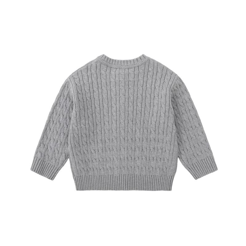 DUDUJIA 100% Cotton Baby Cardigan Sweater