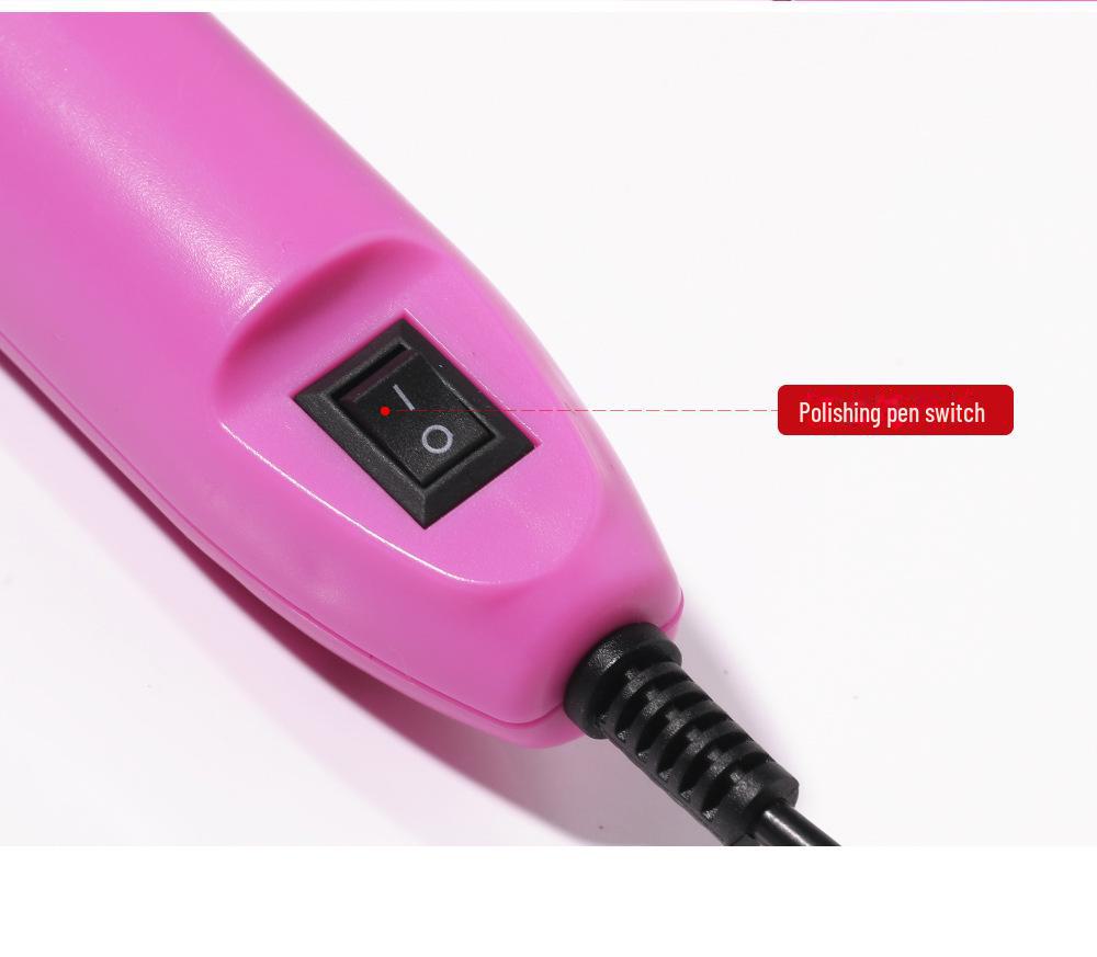 High-Speed Electric Nail Polisher 2000: Adjustable Speed Nail Polish Remover
