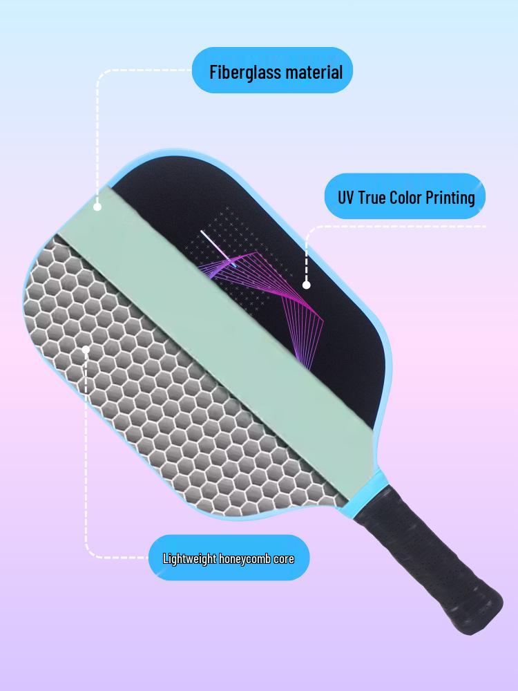Heißverkaufendes Glasfaser-Pickleball-Schläger-Set mit verdicktem Design
