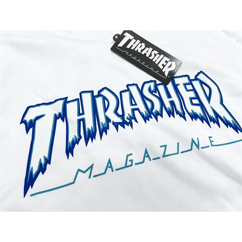 2012 Summer Thrasher Skateboard Magazine Letter Print T-Shirt Men Women Oversized Cotton Short Sleeve Casual Streetwear Tee Top