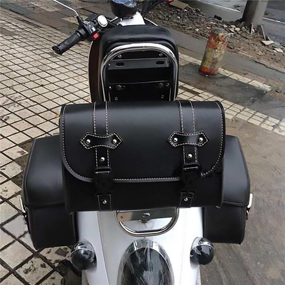 Motorcycle Solo Saddlebag Side Swing Arm Bag For Harley Sportster XL883 1200 USA