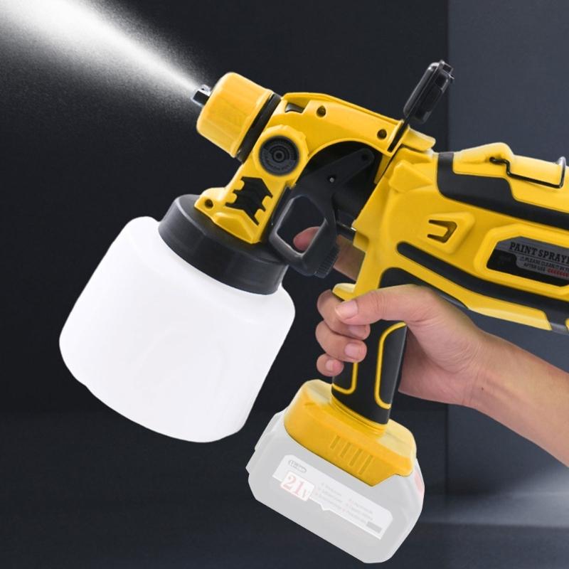 Paint Sprayer HVLP Electric Sprayer Paint Guns, 650W, 3 Nozzles,Paint Sprayer for House Painting, Home Interior