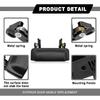 Exterior Door Handle Front Outside Left Driver Door Handle and Right Passenger Side Door Handle Replaces 2L5Z1022404BAA Compatible with Fo-rd Ranger