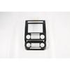 Carbon Fiber Interior Navigation Frame Cover Trim for Ford F150 2015- ABS