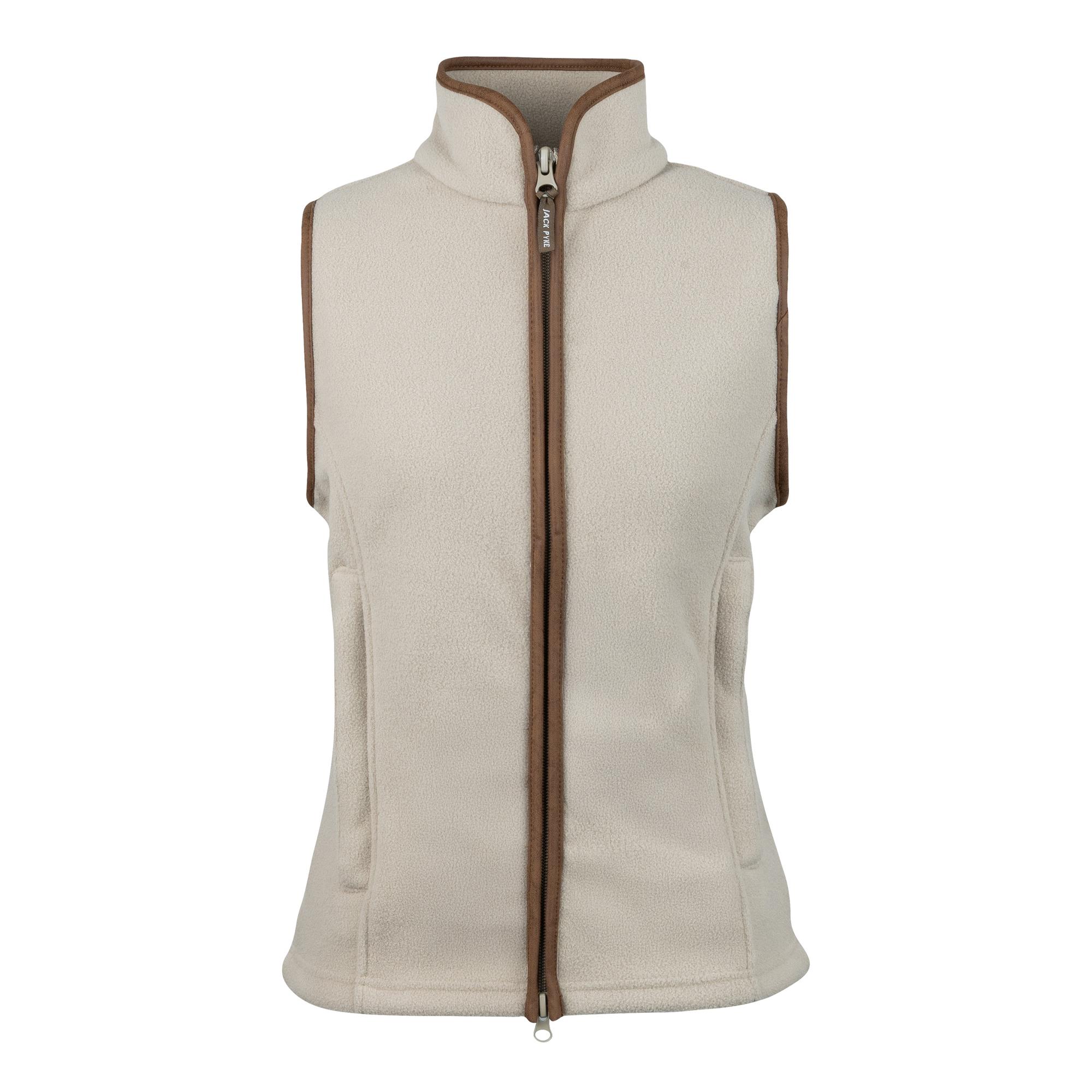 Jack Pyke Countryman fleecevest voor dames XL bruin