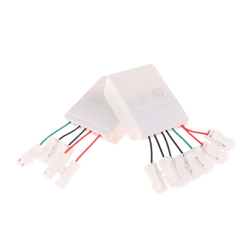 Led String 2/4 Way 8 Modes Lights Twinkle Ek-04 Dimmer Flexible Strip Ribbon Lighting Replica Switch Adjustable Knob Controller