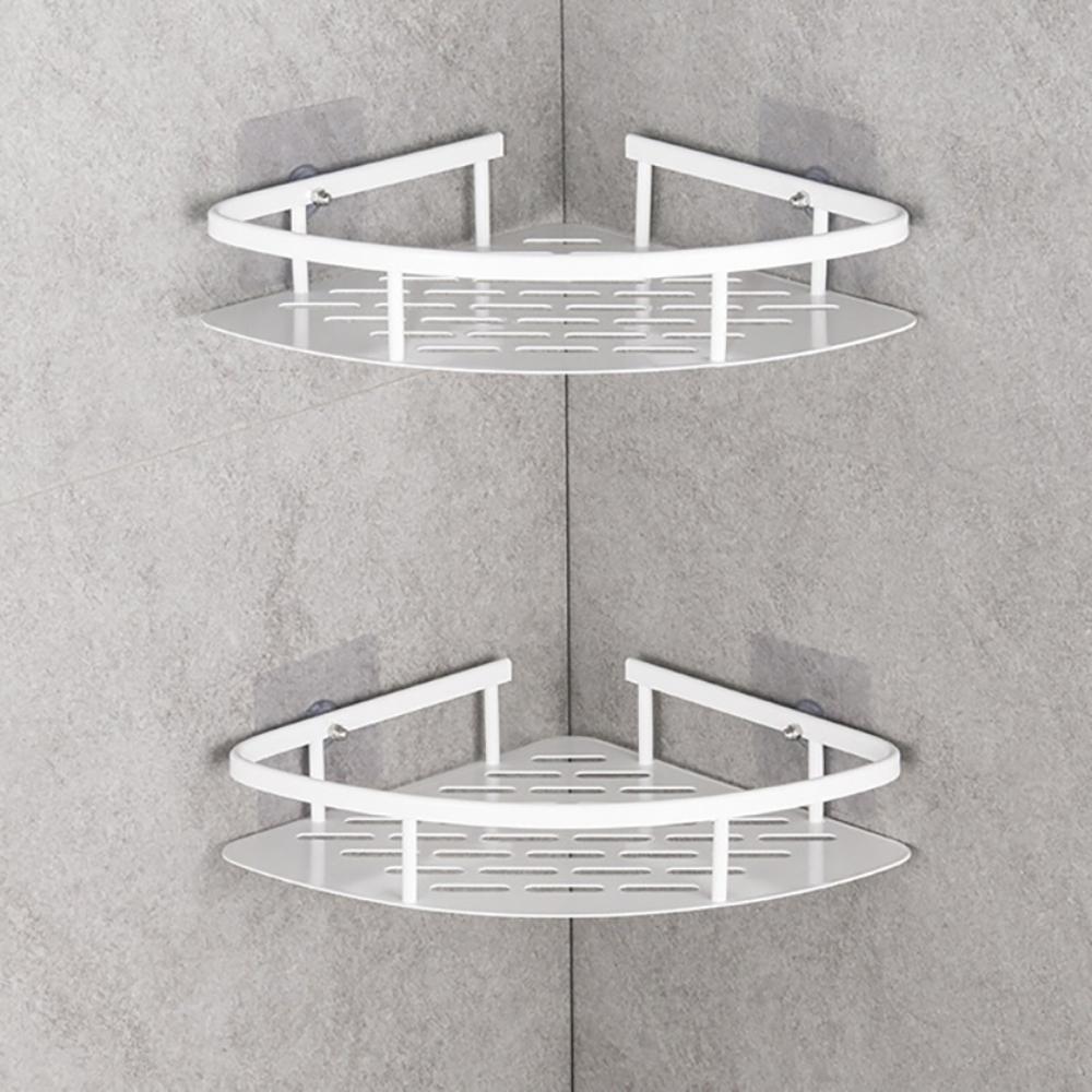 Non Perforated Bathroom Storage Rack Shower Shelf Floating Shelf for Wall Bathroom Organizer Bathroom Corner Shower Shelf