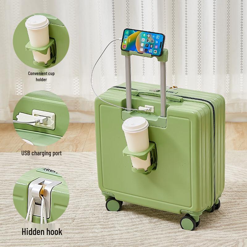OEING Multi-functional Carry-on Suitcase