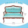 1/12 Dollhouse Furniture Chair Doll House Accessory Ornament Armchair Decorative