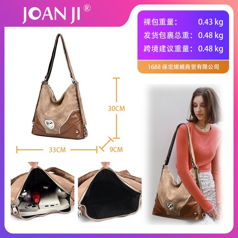 Torba wielofunkcyjna torba na ramię retro torba na ramię dojazdowa torba typu bucket crossbody plecak jesienno-zimowy moda damska