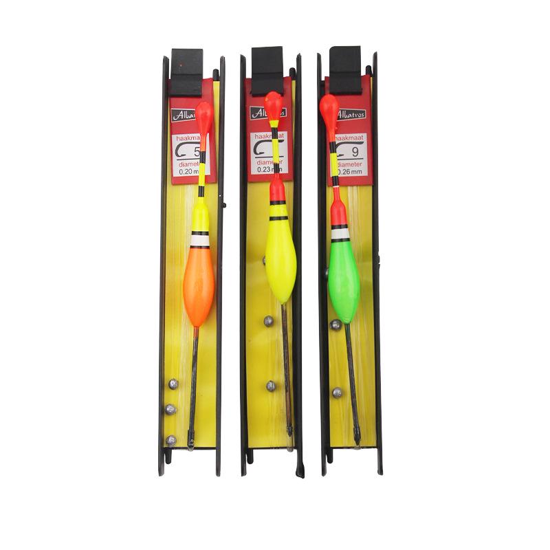 Visgerei Set: Zevenster- & Dikbuikdobbers, Loodjes, Lijn, Haken, Voorgemaakte Lijnsets
