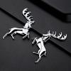 Emblema 3D Galvanizare Forma de cerb Vâscozitate puternică Rezistent la rugină Rezistent la decolorare Decorare mașină Compactă Caroseria mașinii Emblema 3D Ecuson Decal pentru mașină